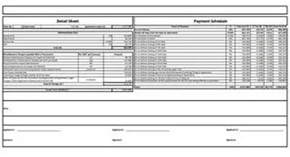 ORO Constella cost sheet preview